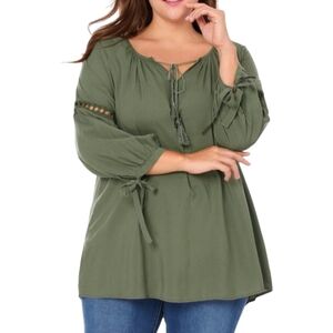 CC18. Agnes Orlinda Flutter Top